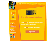 Tablet Screenshot of popnots.com